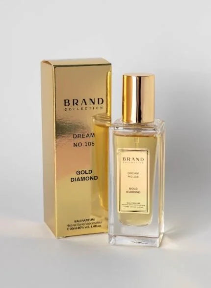 Perfume brand collection 105 gold diamond-30 ml