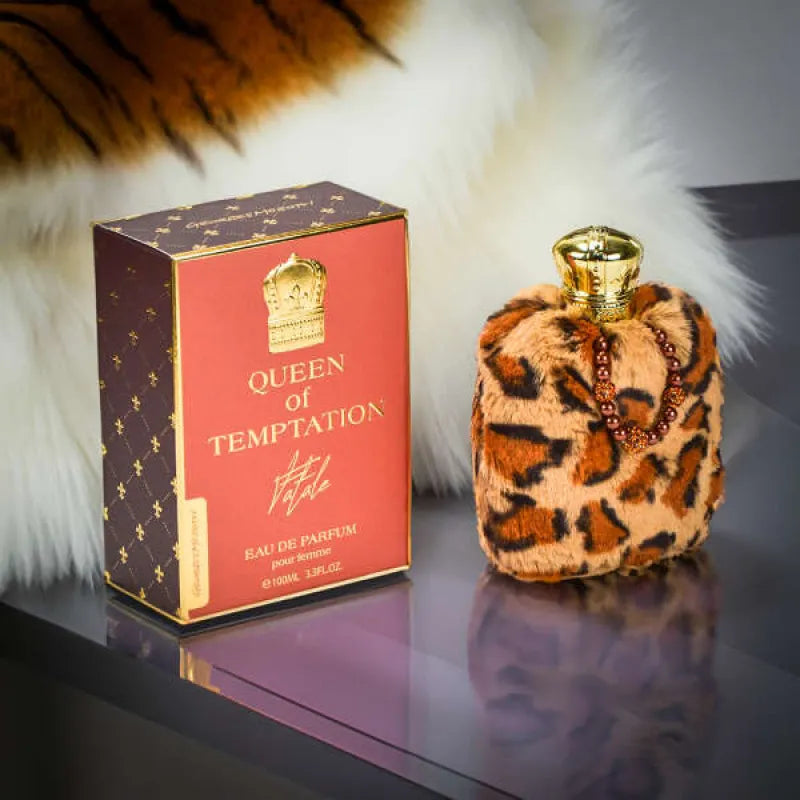 Peludinho pintado -Queen Of Temptation Fatale -eau de Parfum- Perfume Feminino 100ml