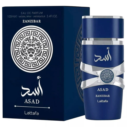 Asad Zanzibar Lattafa Perfumes - Masculino
