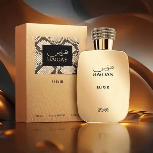Hawas Elixir Rasasi Eau De Parfum - Perfume Árabe Unissex- 100ml
