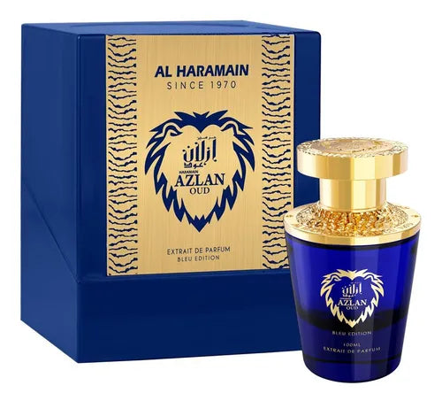 Azlan Oud Blue Edition Al Haramain Perfumes - Compartilhável