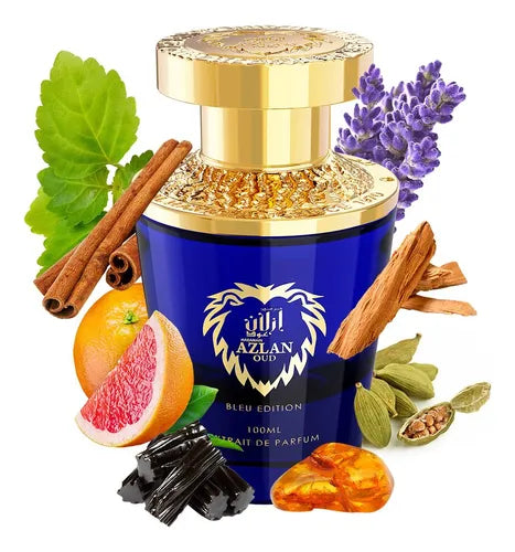 Azlan Oud Blue Edition Al Haramain Perfumes - Compartilhável