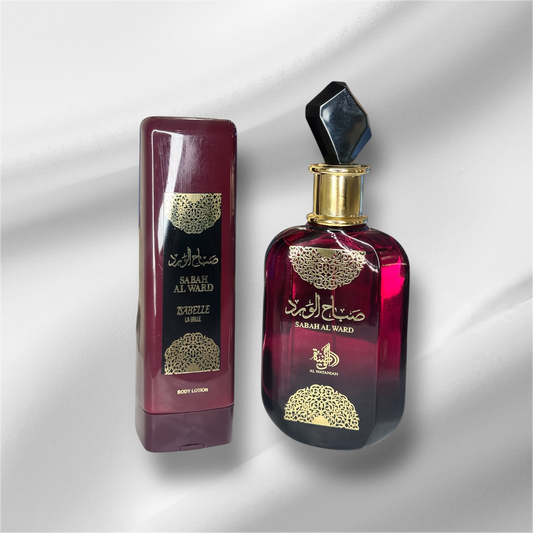 KIT - Hidratante + Perfume Sabar Al Ward
