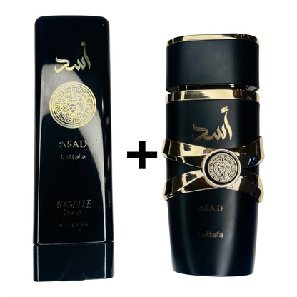 KIT - Hidratante + Perfume Asad Tradicional