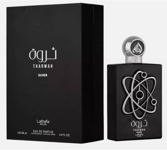 Tharwah Silver Lattafa Perfumes - Masculino
