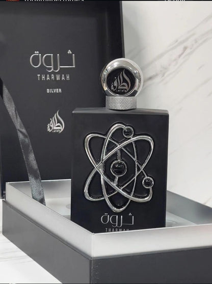 Tharwah Silver Lattafa Perfumes - Masculino