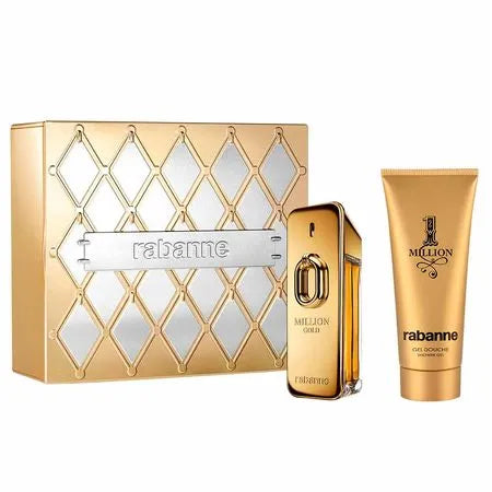 Rabanne Million Gold Kit - Perfume Masculino 100 ml + shower gel 100ml - EDP Intense
