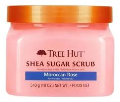 Tree Hut Moroccan Rose Shea Sugar Scrub- 510g