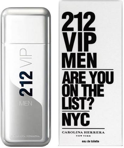 212 Vip Men Carolina Herrera - Perfume Masculino - Eau de Toilette - 200ml, Carolina Herrera