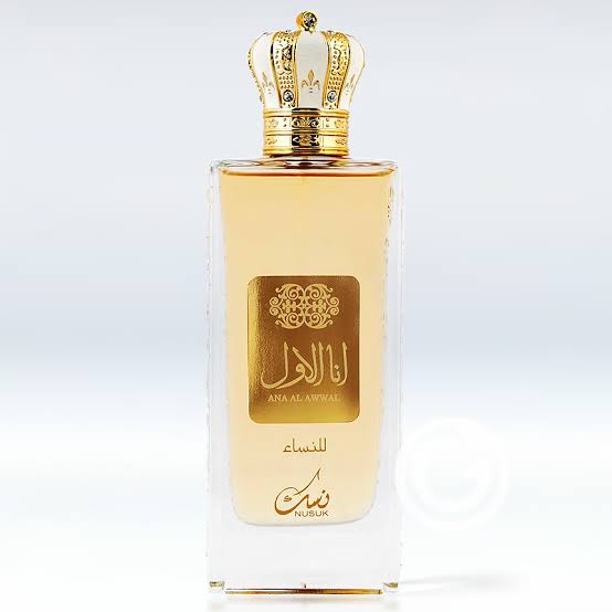 perfume árabe ana al awwal golden- eau de parfum- feminina nusuk - 100ml