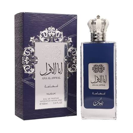Perfume Nusuk Ana Al Awwal Blue -100ml -Eau Parfum Masculino