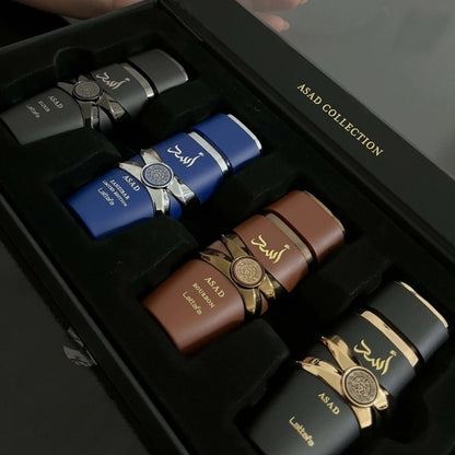 Kit asad colletion- eau de parfum - 25 ml cada