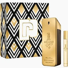 Conjunto 1 Million Rabanne Masculino - Perfume Eau de Toilette 200ml + Travel Size 10ml